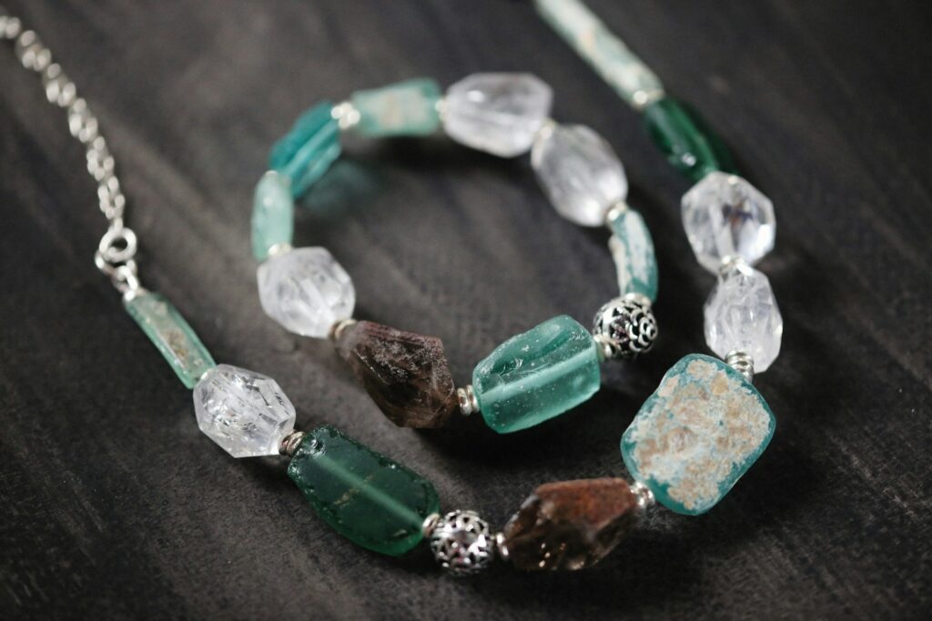 collier en quartz